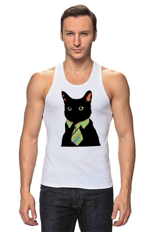 Printio Майка классическая Деловой кот printio футболка классическая деловой кот