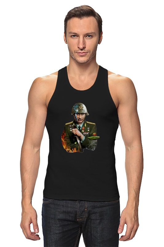 Printio Майка классическая Путин солдат printio футболка классическая путин солдат