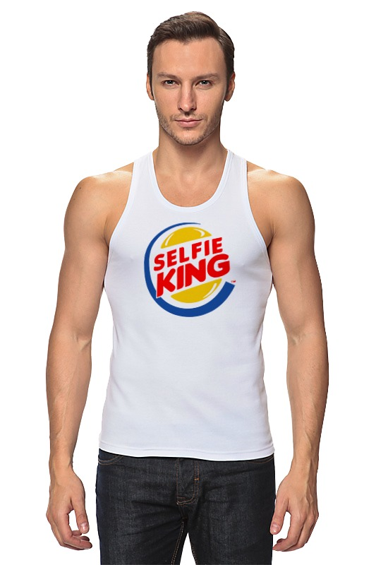 Printio Майка классическая Король селфи (selfie king) printio детская футболка классическая унисекс король селфи selfie king