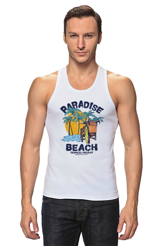 Printio Майка классическая Paradise beach мужская футболка paradise beach l белый
