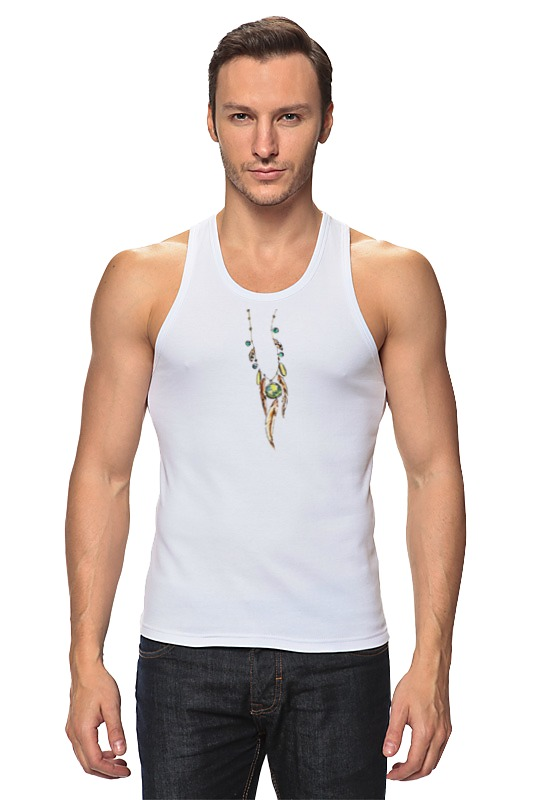 Printio Майка классическая Ожерелье настоящего индейца printio футболка wearcraft premium ожерелье настоящего индейца