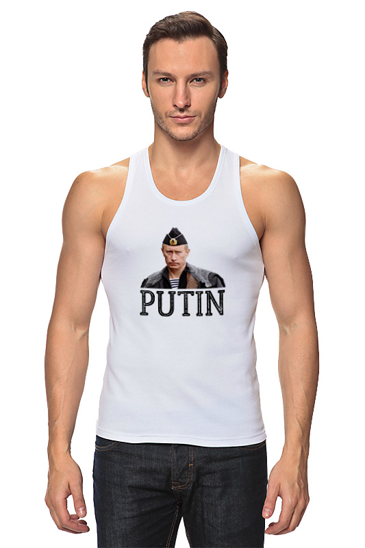 цена Printio Майка классическая Putin