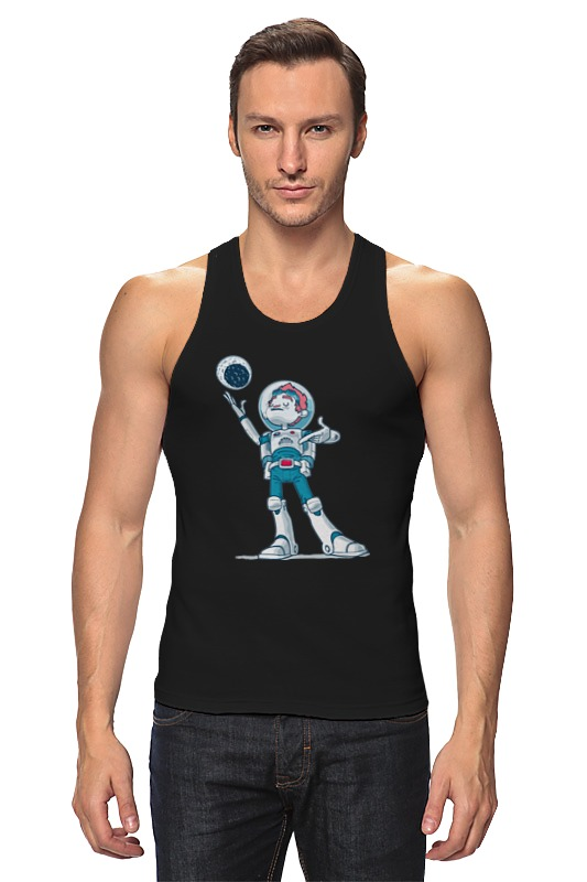 Printio Майка классическая Astroboy / астронавт astroboy астронавт 1371201 xs черный