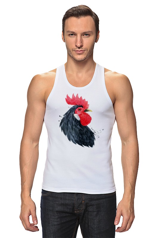 Printio Майка классическая Mr. black rooster printio футболка классическая mr white rooster