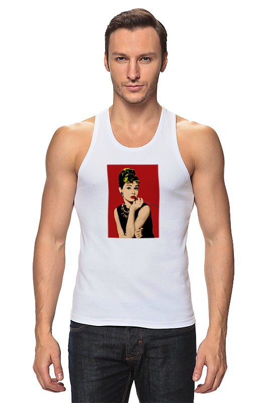 Printio Майка классическая Одри хепбёрн (audrey hepburn) printio футболка wearcraft premium slim fit одри хепбёрн audrey hepburn