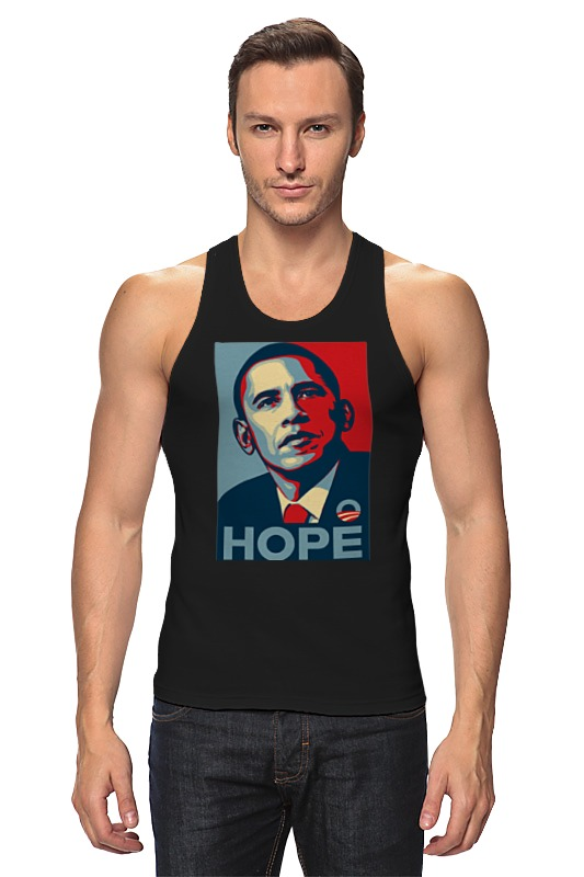Printio Майка классическая Обама hope printio футболка классическая обама no hope