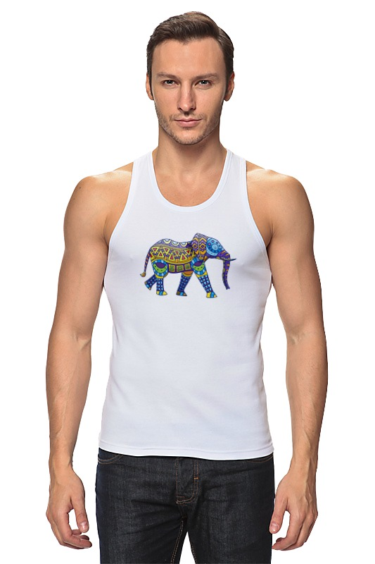 Printio Майка классическая Индийский слон мужская футболка слон индийский 2xl белый