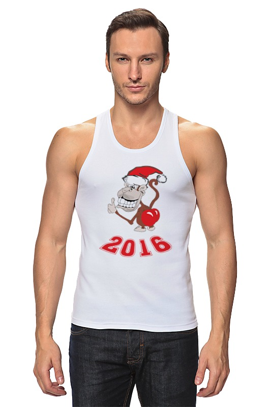 Printio Майка классическая Обезьяна (новый год 2016) printio футболка классическая обезьяна новый год 2016