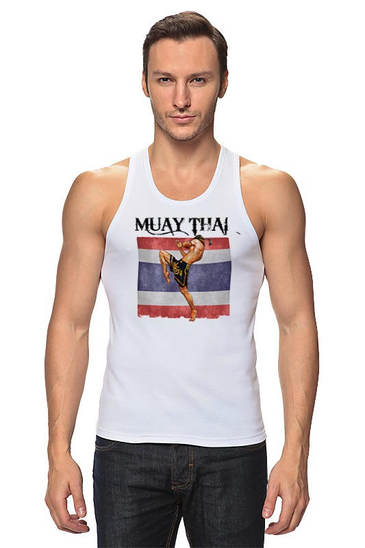 цена Printio Майка классическая Muay thai муай тай тайский бокс