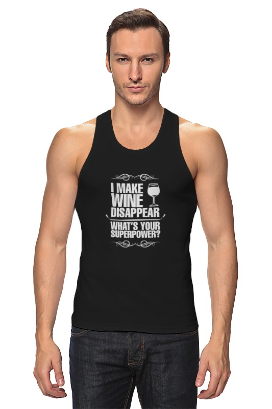 Printio Майка классическая Wine lover's musthave printio детская футболка классическая унисекс wine lover s musthave