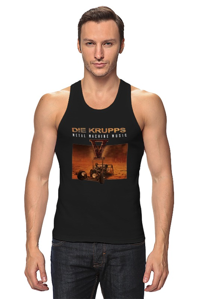 Заказать майку в Москве. Майка классическая Die Krupps / Metal Machine Music от OEX design - готовые дизайны и нанесение принтов.