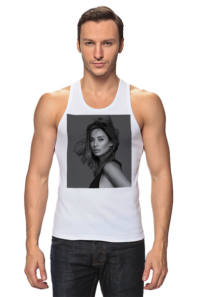 Заказать майку в Москве. Майка классическая Natalie Imbruglia от Vladec11 - готовые дизайны и нанесение принтов.