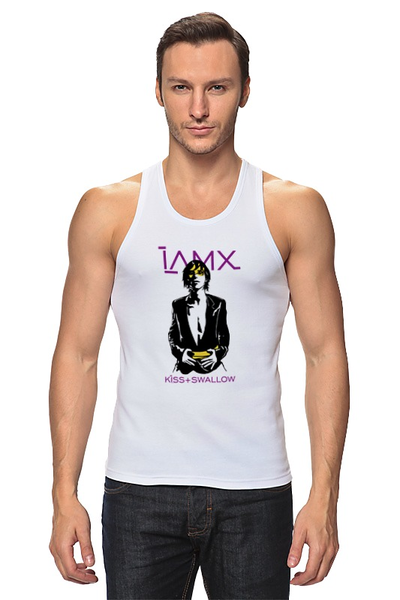 Заказать майку в Москве. Майка классическая IAMX / Kiss And Swallow от OEX design - готовые дизайны и нанесение принтов.