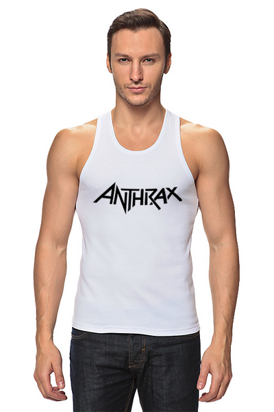 Заказать майку в Москве. Майка классическая Рок-группа Anthrax от Fedor - готовые дизайны и нанесение принтов.