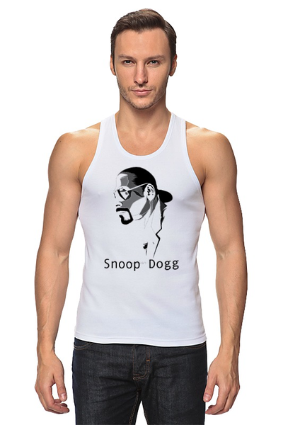 Заказать майку в Москве. Майка классическая Snoop Dogg от Fedor - готовые дизайны и нанесение принтов.