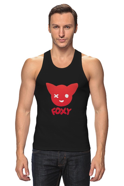 Заказать майку в Москве. Майка классическая Фокси Foxy от cherdantcev - готовые дизайны и нанесение принтов.