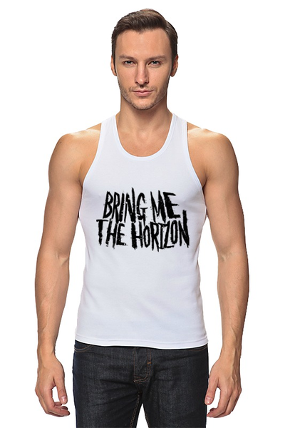 Заказать майку в Москве. Майка классическая Bring Me The Horizon от BURNSHIRTS - готовые дизайны и нанесение принтов.