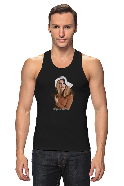 Заказать майку в Москве. Майка классическая Briggite Bardot color от KinoArt - готовые дизайны и нанесение принтов.