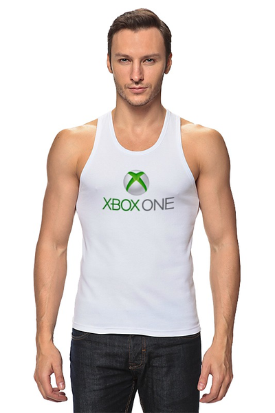 Заказать майку в Москве. Майка классическая Xbox One от game-fan - готовые дизайны и нанесение принтов.