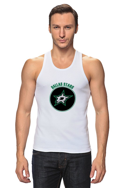 Заказать майку в Москве. Майка классическая Dallas Stars от kspsshop - готовые дизайны и нанесение принтов.