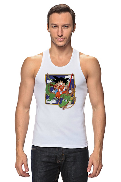 Заказать майку в Москве. Майка классическая dragon ball от Y L - готовые дизайны и нанесение принтов.