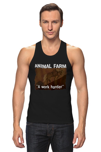 Заказать майку в Москве. Майка классическая animal farm от торгаш - готовые дизайны и нанесение принтов.