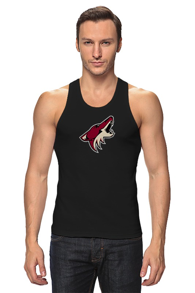 Заказать майку в Москве. Майка классическая  Arizona Coyotes от dobryidesign - готовые дизайны и нанесение принтов.