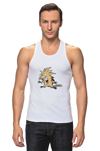 Заказать майку в Москве. Майка классическая The Angry Beavers от Easy-store - готовые дизайны и нанесение принтов.