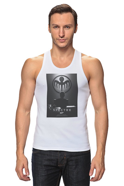 Заказать майку в Москве. Майка классическая Bond 007 / Spectre от KinoArt - готовые дизайны и нанесение принтов.