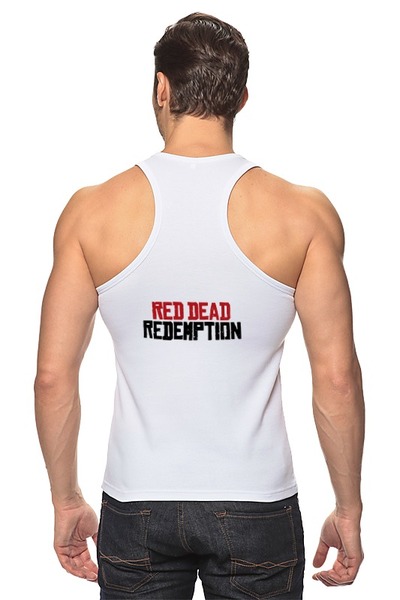 Заказать майку в Москве. Майка классическая Red Dead Redemtion game от Leichenwagen - готовые дизайны и нанесение принтов.