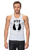 Заказать майку в Москве. Майка классическая Панда (Panda) от coolmag - готовые дизайны и нанесение принтов.