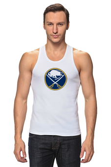 Заказать майку в Москве. Майка классическая Buffalo Sabres / NHL USA от KinoArt - готовые дизайны и нанесение принтов.