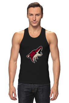 Заказать майку в Москве. Майка классическая Arizona Coyotes от dobryidesign - готовые дизайны и нанесение принтов.