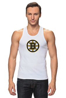 Заказать майку в Москве. Майка классическая Boston Bruins от dobryidesign - готовые дизайны и нанесение принтов.