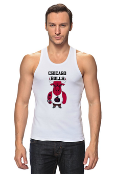Заказать майку в Москве. Майка классическая Chicago Bulls от dizer - готовые дизайны и нанесение принтов.