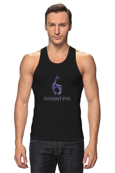 Заказать майку в Москве. Майка классическая Resident Evil 6 от game-fan - готовые дизайны и нанесение принтов.