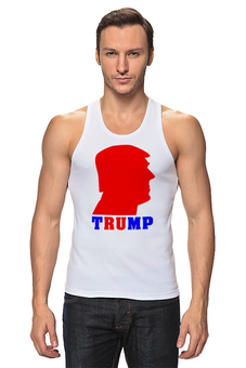 Заказать майку в Москве. Майка классическая Трамп (Trump) от mystylez - готовые дизайны и нанесение принтов.