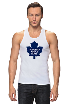 Заказать майку в Москве. Майка классическая Toronto Maple Leafs / NHL Canada от KinoArt - готовые дизайны и нанесение принтов.