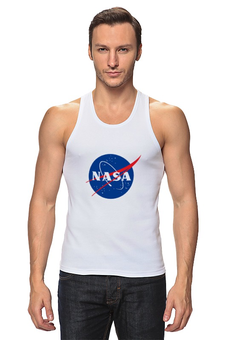 Заказать майку в Москве. Майка классическая Nasa space от YellowCloverShop - готовые дизайны и нанесение принтов.