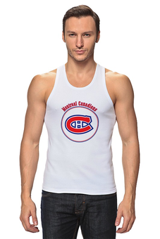 Заказать майку в Москве. Майка классическая Montreal Canadiens от kspsshop - готовые дизайны и нанесение принтов.