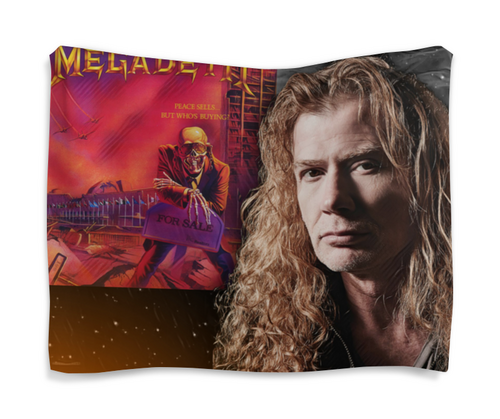 Заказать гобелен в Москве. Гобелен 180х145 Megadeth Art от Aleksey Rovensky - готовые дизайны и нанесение принтов.