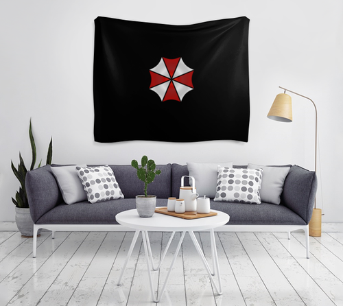 Заказать гобелен в Москве. Гобелен 180х145 Umbrella от game-fan - готовые дизайны и нанесение принтов.