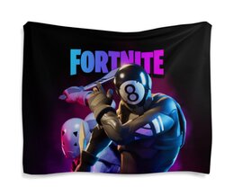 Заказать гобелен в Москве. Гобелен 180х145 FORTNITE от geekbox - готовые дизайны и нанесение принтов.