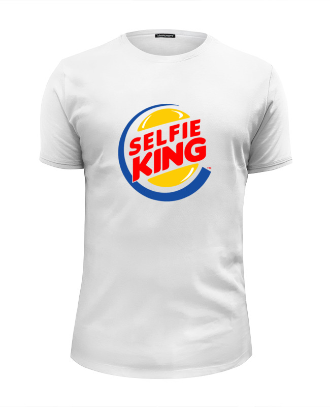 Printio Футболка Wearcraft Premium Slim Fit Король селфи (selfie king) printio футболка wearcraft premium slim fit король селфи selfie king