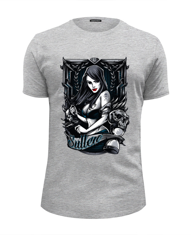Printio Футболка Wearcraft Premium Slim Fit Gothic girl printio футболка wearcraft premium gothic girl