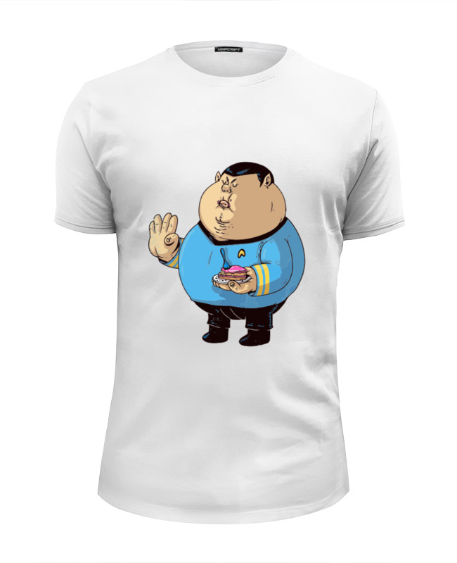 Printio Футболка Wearcraft Premium Slim Fit Fat spock printio футболка wearcraft premium slim fit fat spock