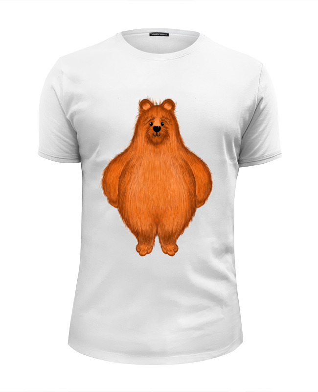 Printio Футболка Wearcraft Premium Slim Fit медведь архимед вилли printio футболка wearcraft premium slim fit медведь архимед вилли