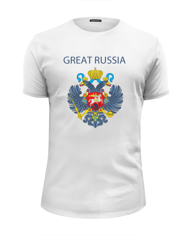 Printio Футболка Wearcraft Premium Slim Fit Great russia 8 printio футболка wearcraft premium slim fit great russia 8