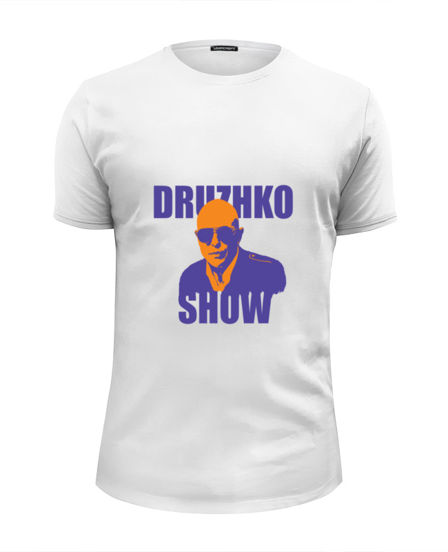 Printio Футболка Wearcraft Premium Slim Fit Druzhko show printio футболка wearcraft premium slim fit druzhko show
