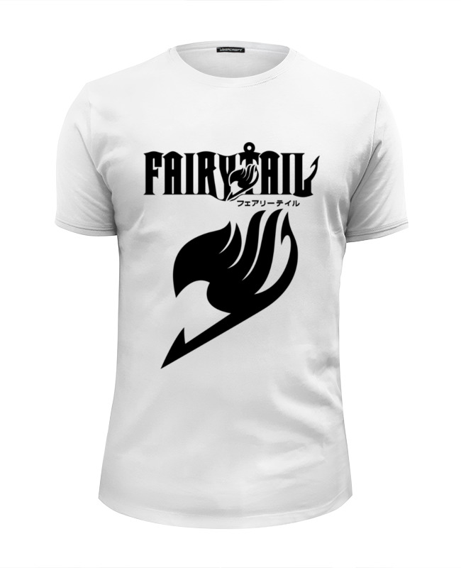 Printio Футболка Wearcraft Premium Slim Fit Fairy tail ( хвост феи ) printio футболка wearcraft premium slim fit эрза скарлет fairy tail